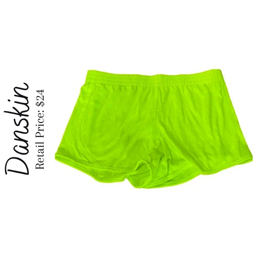 Danskin Sport Neon Yellow All Day Shorts